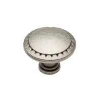 POMELLO IN ZAMA "PALERMO" ARGENTO ANTICO Ø32,5 - GZ-PALER-1-07
