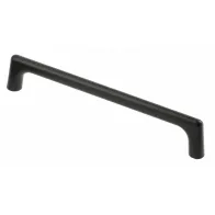 MANIGLIA "OCTAVIO" PER MOBILI NERO OPACO 160MM. - uz-octavio-160-20m