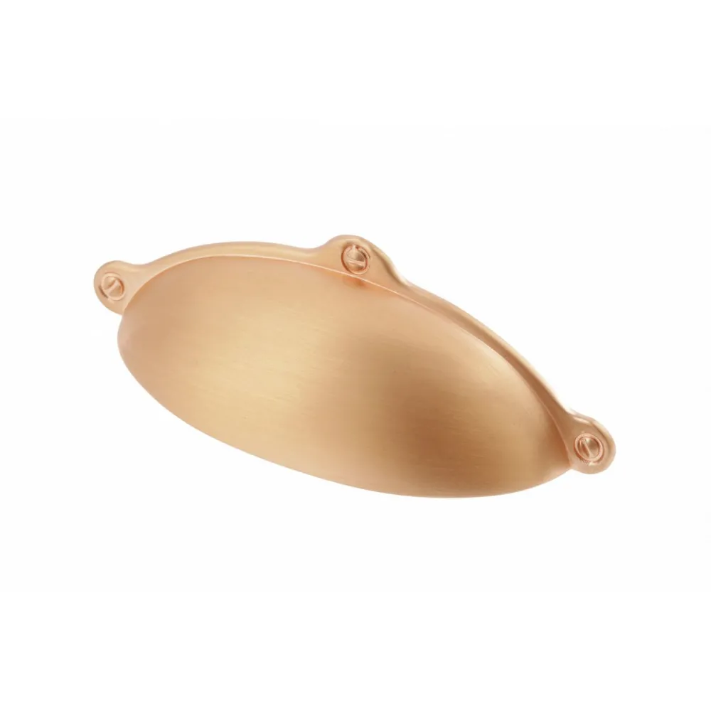 MANIGLIA A CONCHIGLIA "MARSA" RAME 64MM.