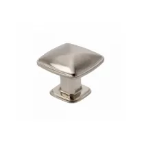 POMOLO PER MOBILI "POINT" INOX SATINATO Ø24MM - gz-point-1-06