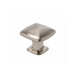 POMOLO PER MOBILI "POINT" INOX SATINATO Ø24MM - gz-point-1-06