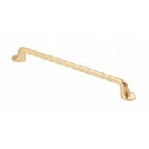 MANIGLIA "FABRICIO" OTTONE SPAZZOLATO 192MM