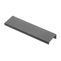 MANIGLIA IN ALLUMINIO NERO OPACO "HEXI" 150MM. INTERASSE 96MM. - ua-hexi96-20m