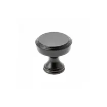 POMOLO PER MOBILI "SONET" NERO OPACO Ø25MM - gz-sonet-1-20m