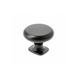 POMOLO PER MOBILI "LORENA" NERO OPACO Ø33MM - GZ-LORENA-1-20M