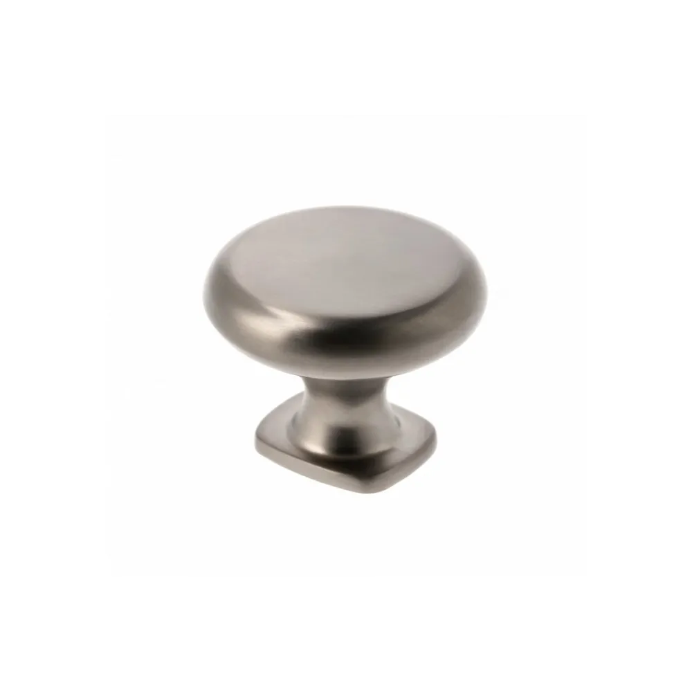 POMOLO PER MOBILI "LORENA" ANTRACITE SPAZZOLATO Ø33MM - GZ-LORENA-1-21
