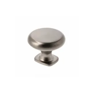 POMOLO PER MOBILI "LORENA" ANTRACITE SPAZZOLATO Ø33MM - GZ-LORENA-1-21