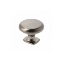 POMOLO PER MOBILI "LORENA" ANTRACITE SPAZZOLATO Ø33MM - GZ-LORENA-1-21