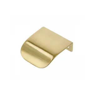 MANIGLIA "FIORD" IN OTTONE SPAZZOLATO 32MM - uz-fiord-32-16