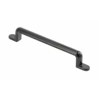 MANIGLIA OTTONE NERO OPACO 128MM