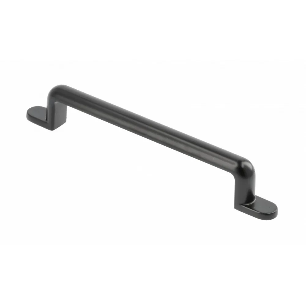 MANIGLIA OTTONE NERO OPACO 128MM