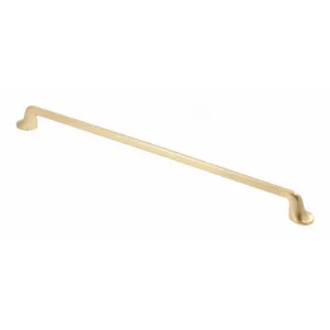 MANIGLIA "FABRICIO" OTTONE 320MM Ø10MM CROMO LUCIDO uz-fabricio-320-18