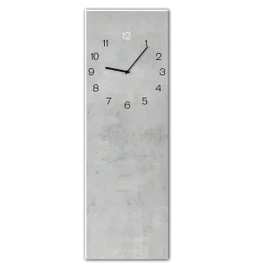 OROLOGIO IN VETRO 20X60CM GC002 STYLER CONCRETE
