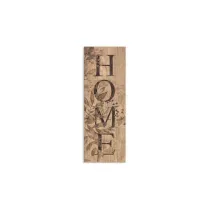 DECORAZIONE MURALE "HOME RUSTIC" 70X25CM