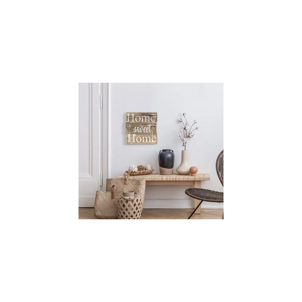 DECORAZIONE MURALE STYLER "HOME SWEET HOME" 30X30CM DECORAZIONE MURALE STYLER "HOME SWEET HOME" 30X30CM