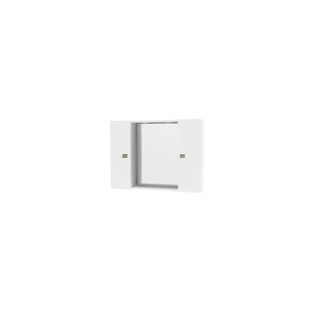 SPECCHIO DA BAGNO MOD.198 CON 2 ANTE BIANCO 77x16x57H CM
