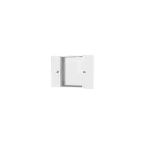 SPECCHIO DA BAGNO MOD.198 CON 2 ANTE BIANCO 77x16x57H CM