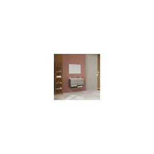 MOBILE BAGNO OSLO CM. 80 SOSPESO ROVERE GRIGIO