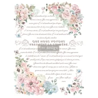 REDESIGN DECOR TRANSFERS PURE LIGHT FLORAL 61x89CM