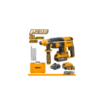 MARTELLO DEMOLITORE 20V BRUSHLESS CON 2 BATT. CARICABATT.