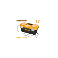 CASSETTA PORTATTREZZI DA 17" CONFEZIONE DA 8 PEZZI