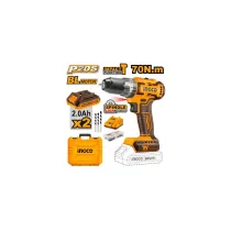 TRAPANO A PERCUSSIONE 20 V COMPACT BRUSHLESS 2 BATTERIE