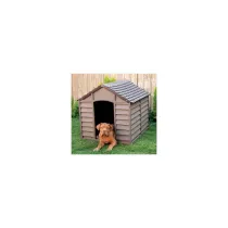CUCCIA PER CANI PVC CM 86X84X82H BEIGE/MARRONE