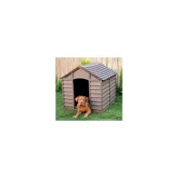 CUCCIA PER CANI PVC CM 86X84X82H BEIGE/MARRONE