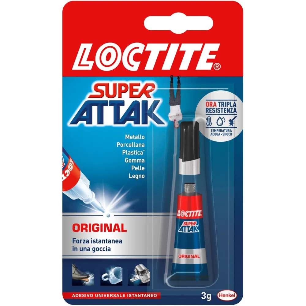 LOCTITE Super Attak Original 3g LOCTITE Super Attak Original 3g
