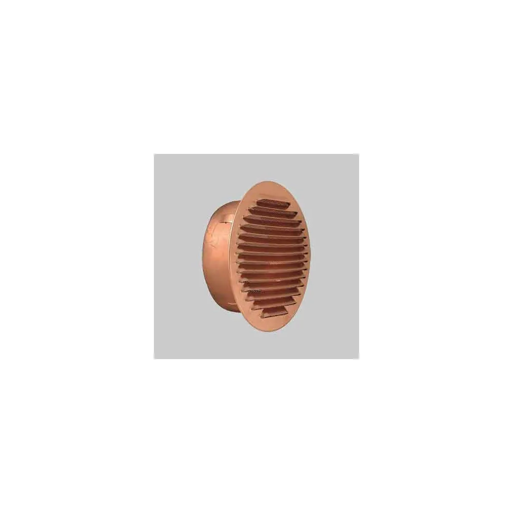 GRIGLIA DI AERAZIONE IN RAME TONDA Ø 80MM