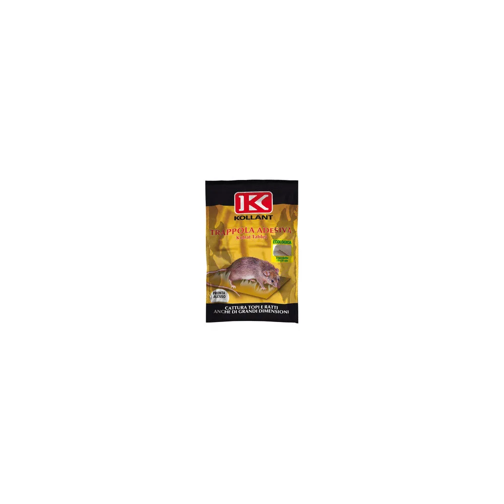 TRAPPOLA "KOLRAT TABLET" 2 TAVOLETTE 19X28 cm 2pz TRAPPOLA "KOLRAT TABLET" 2 TAVOLETTE 19X28 cm 2pz