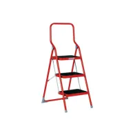 SGABELLI FRAMAR ACCIAIO MAJOR ROSSO 4 GRADINI