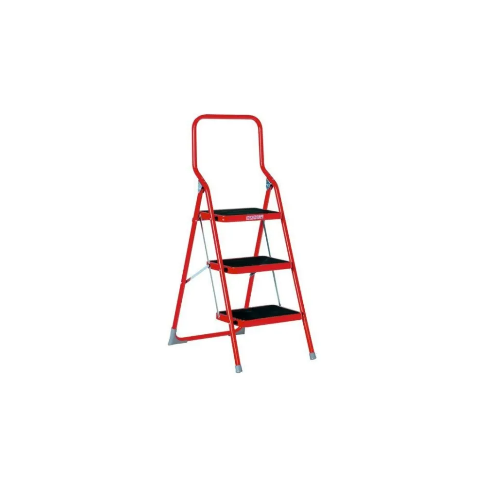 SGABELLI FRAMAR ACCIAIO MAJOR ROSSO 4 GRADINI SGABELLI FRAMAR ACCIAIO MAJOR ROSSO 4 GRADINI
