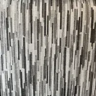 TAPPETO PASSATOIA "DREAM" 51CM STRIPE GRIGIO - AL METRO