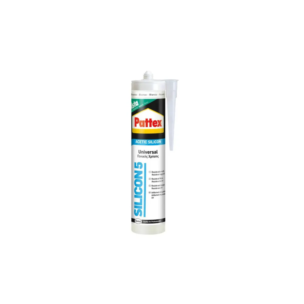 CARTUCCIA SILICON 5 UNIVERSALE BIANCO ML.280 CARTUCCIA SILICON 5 UNIVERSALE BIANCO ML.280