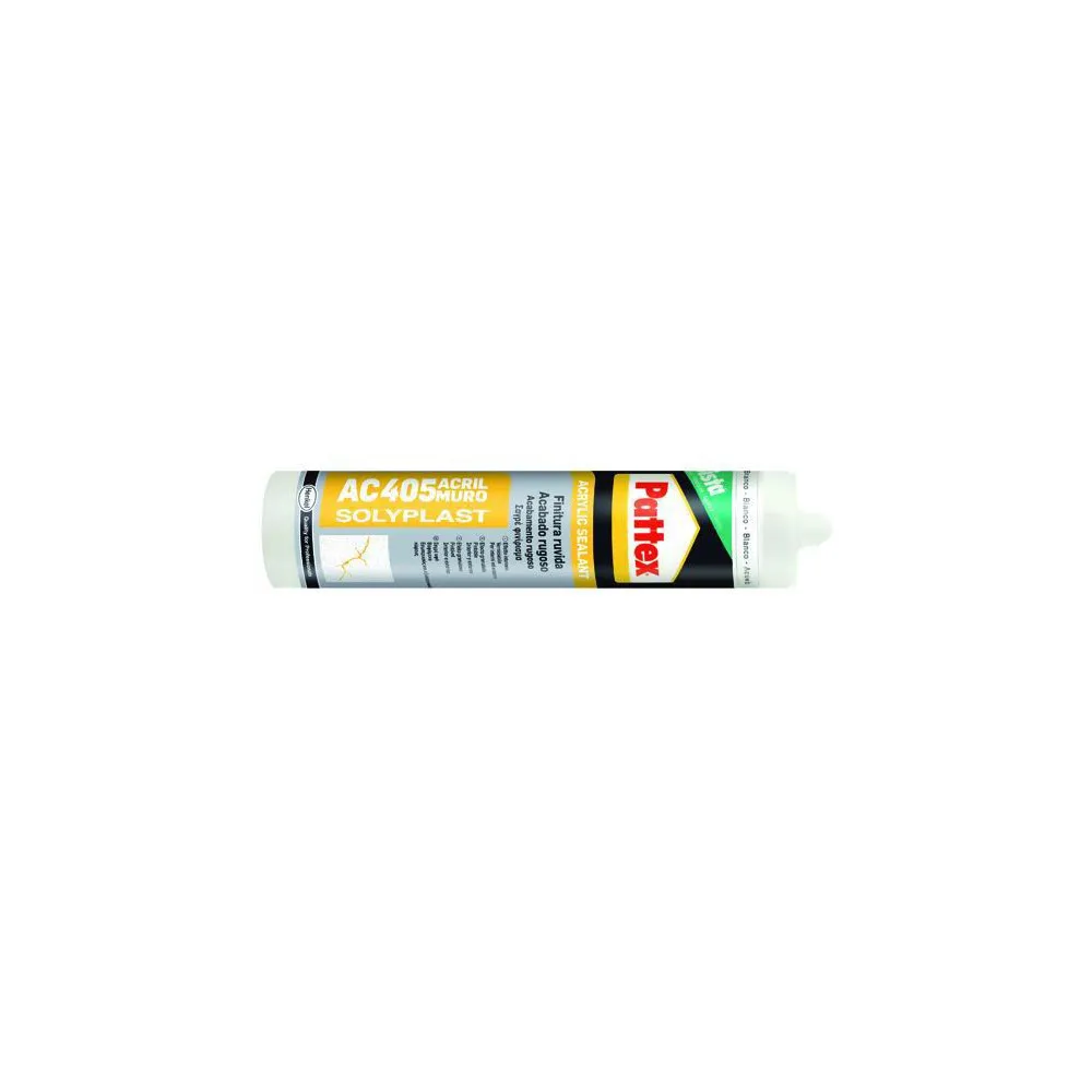 SIGILLANTE PATTEX ACRIL-MURO BIANCO FINITURA RUVIDA 300ML SIGILLANTE PATTEX ACRIL-MURO BIANCO FINITURA RUVIDA 300ML