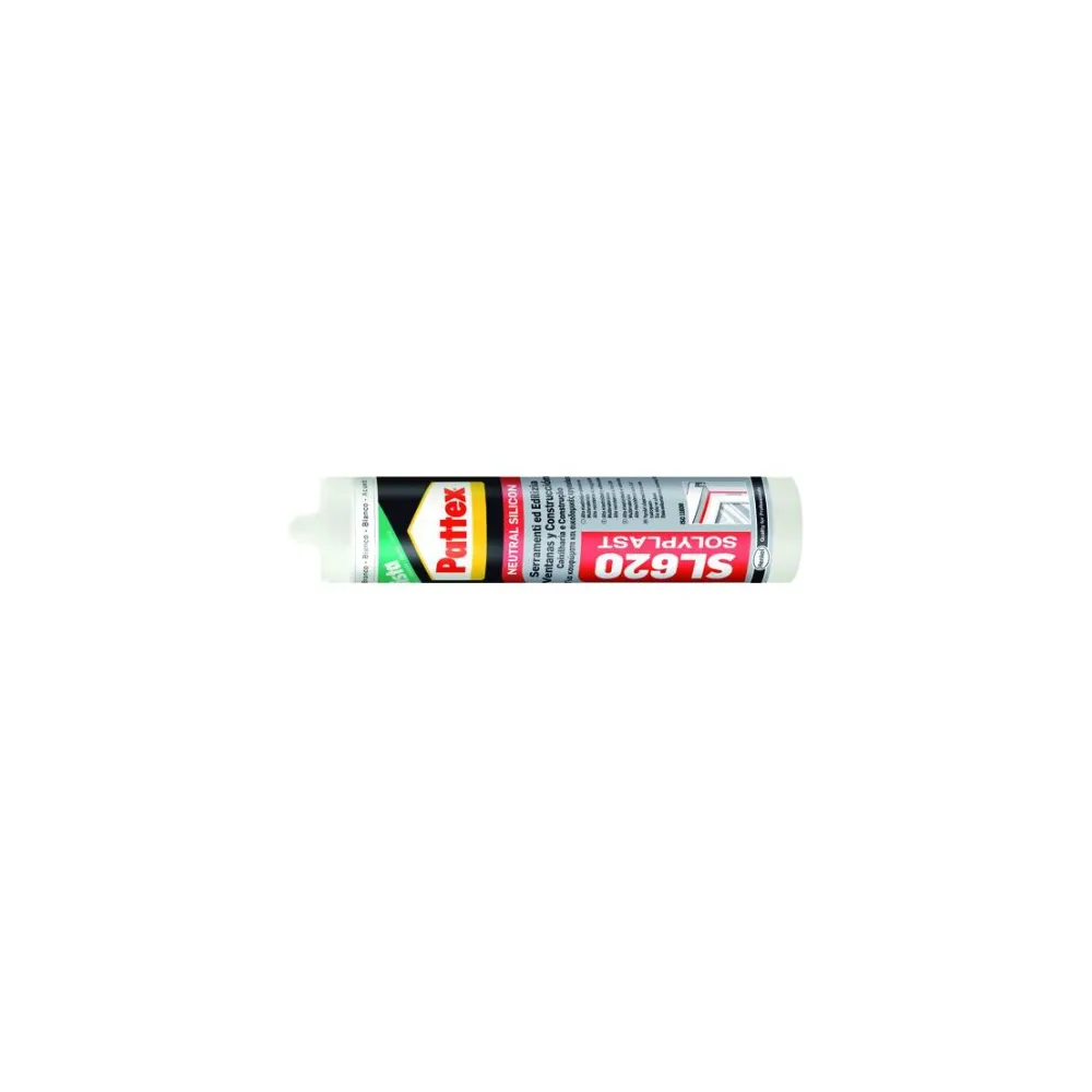 SILICONE PATTEX SL-620 EDILE TRASPARENTE ML. 300 SILICONE PATTEX SL-620 EDILE TRASPARENTE ML. 300