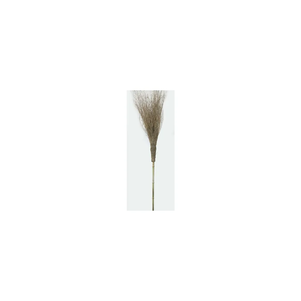 SCOPA BAMBÙ CON MANICO 15 RAMI H. 210CM SCOPA BAMBÙ CON MANICO 15 RAMI H. 210CM