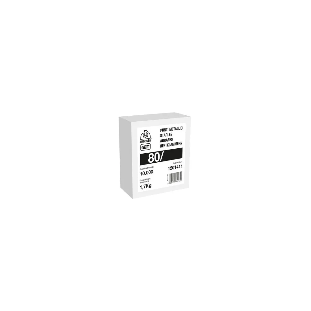 PUNTI METALLICI ART.80/8 GALVA 10.000PZ. PUNTI METALLICI ART.80/8 GALVA 10.000PZ.