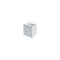 KIT LAVATOIO RESINA "ANTIACIDO" CM.60X50 BIANCO