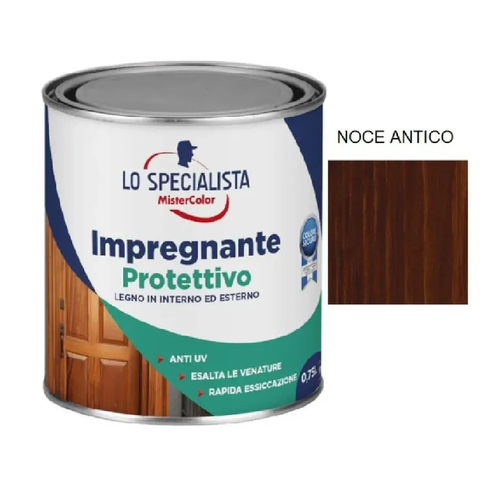 IMPREGNANTE ACQUA 0,75 LT. NOCE ANTICO