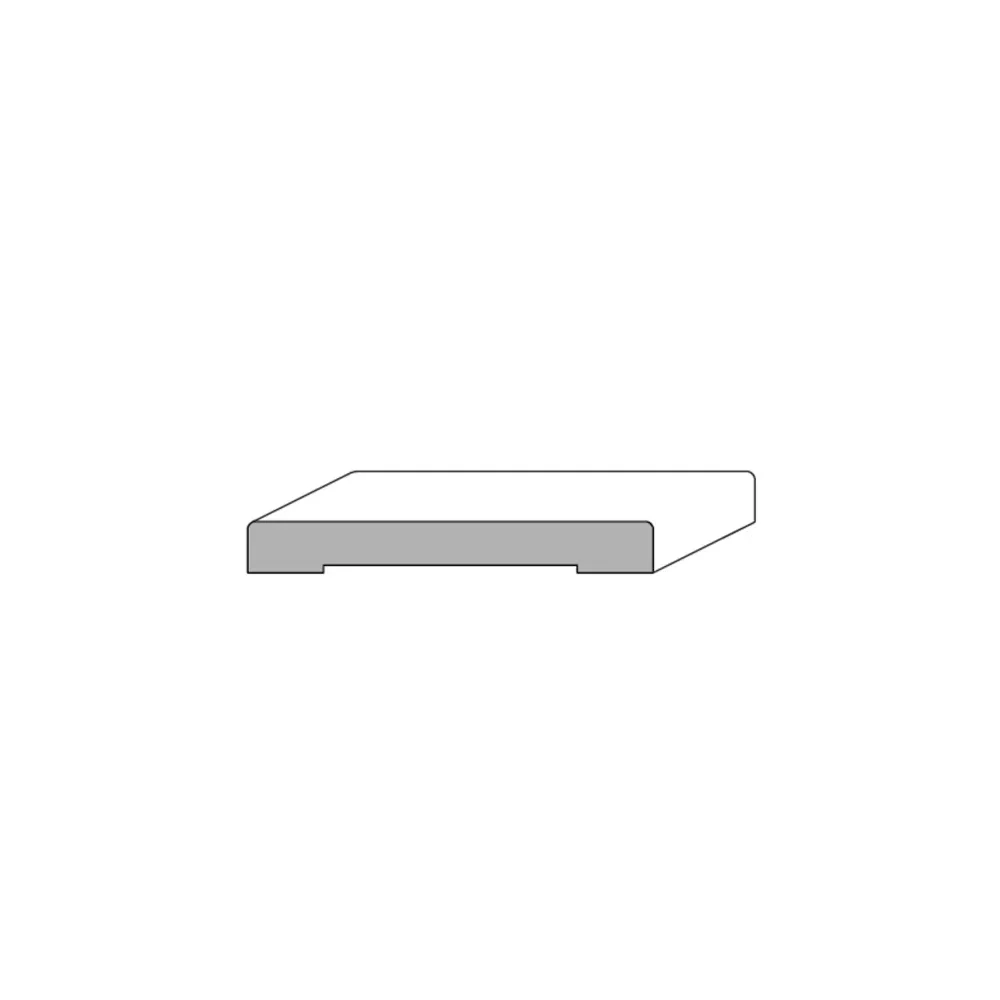 COPRIFILO IN AYOUS 80x10x2250MM. LACCATO BIANCO COPRIFILO IN AYOUS 80x10x2250MM. LACCATO BIANCO