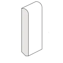 BATTISCOPA LIVING IN MDF CILIEGIO 70X10X2400MM