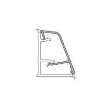 ALZATINA CLASSIC TRAVERTINO SARDO 32X25MM