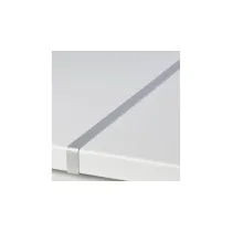 GIUNZIONE LINEARE 38MM CLASSIC ALLUMINIO PER TOP CUCINA