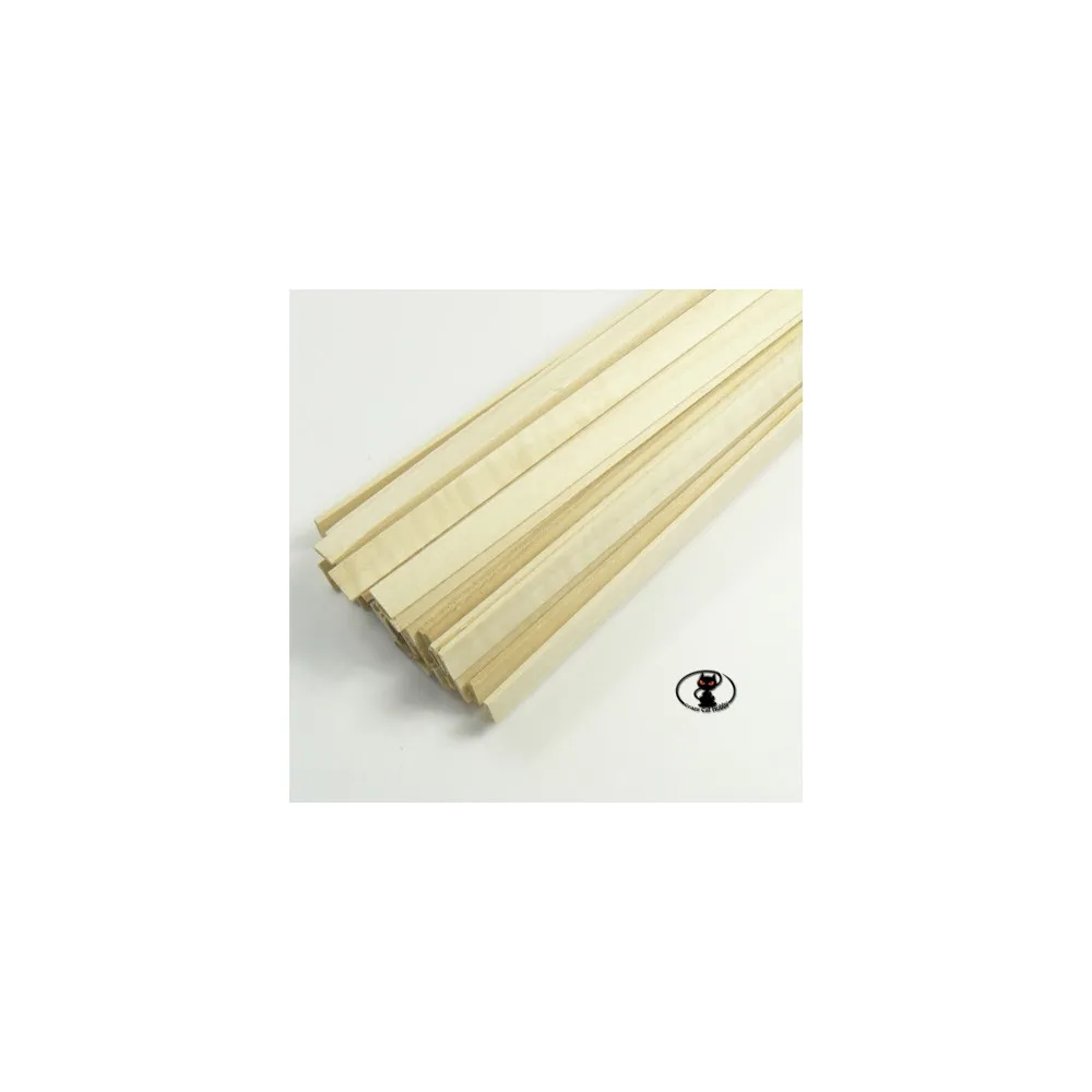 LISTELLI DI TIGLIO PER MODELLISMO 3X12X1000MM LISTELLI DI TIGLIO PER MODELLISMO 3X12X1000MM