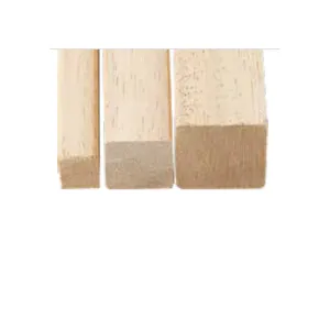 LISTELLI DI TIGLIO PER MODELLISMO 4X4X1000MM