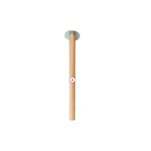 GAMBE DI FAGGIO CON PIASTRA MM.53X750H