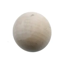 SFERA IN LEGNO DI FAGGIO GREZZO NON VERNICIATO Diametro 42MM.