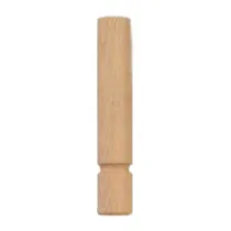 GAMBA PER MOBILI FAGGIO NATURALE H.30CM Ø50MM CONFEZIONE 2PZ